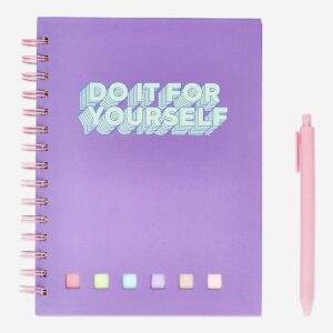 Notebook. With page markers and ballpoint pen - Image 1