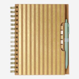 Notebook. With page markers and ballpoint pen - Image 1