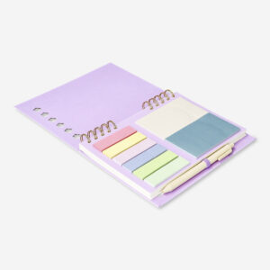 Notebook with page markers and pen - Image 2