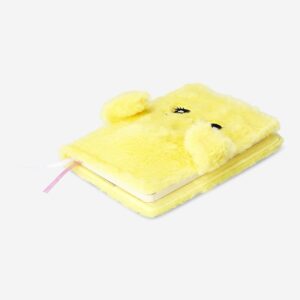 Notebook with plush Easter chick cover - A5 - Image 3