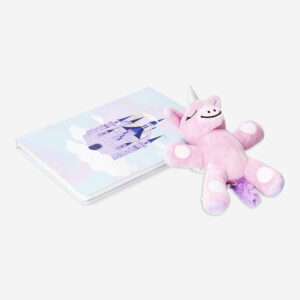 Notebook with plush unicorn - Image 2