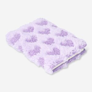 Notebook with removable plush hearts cover - Image 3