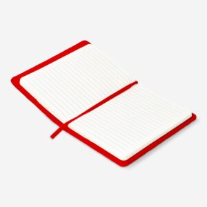 Notebook with reusable cover with bow - Image 2