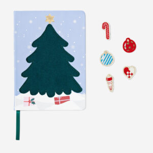 Notebook with velcro Christmas tree - Image 2
