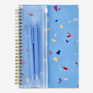 Notebook with writing utensils - Image 1