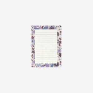 Notepad with floral rim - Image 1