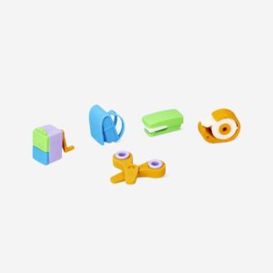 Office supply erasers - 5 pcs - Image 2