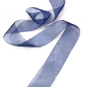 Oganza Ribbon Blue 35mm - Image 1