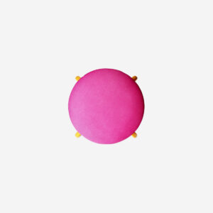 Orange and pink stool - Image 2