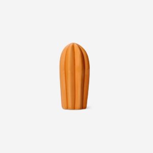 Orange decorative cactus - 10 cm - Image 2