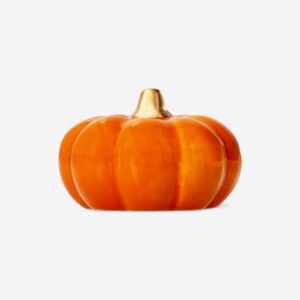 Orange decorative pumpkin - 8 cm - Image 1