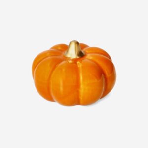 Orange decorative pumpkin - 8 cm - Image 2