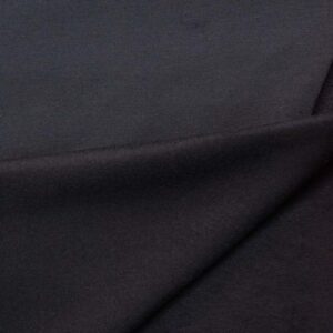 Organic Cotton Jersey Fabric - Black