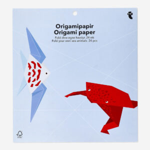 Origami paper. Fold your own sea animals - Image 3