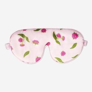 Oversized sleeping mask with cherry blossoms - for adults - Image 1