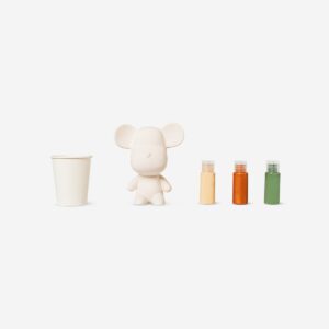 Paint pouring kit with animal figure - Image 3