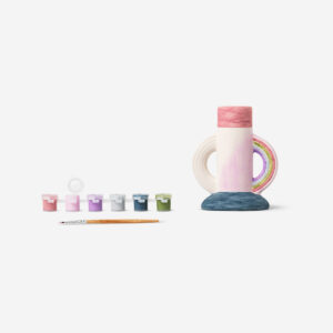 DIY candle holder with paint - Image 1