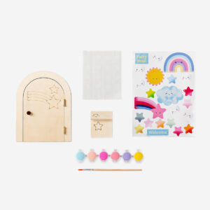 Paint-your-own fairy door. With stickers - Image 2