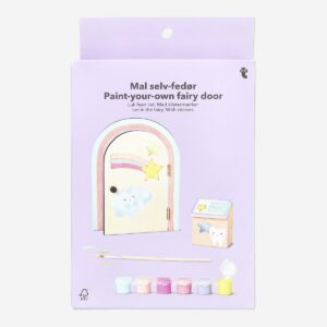 Paint-your-own fairy door. With stickers - Image 3