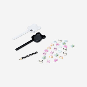 Panda pencil with erasers - Image 3