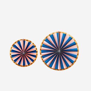 Paper decorations. 2 pcs - Image 1