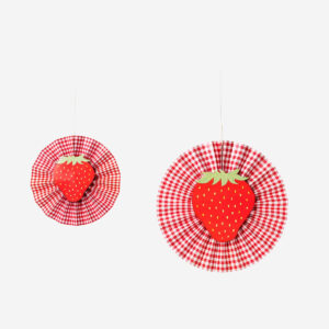 Paper decorations. 2 pcs - Image 1