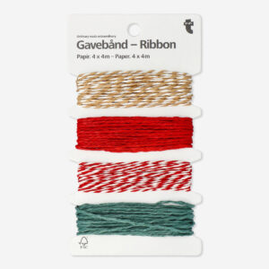 Set of ribbon with twirly design - 4 pcs - Image 1