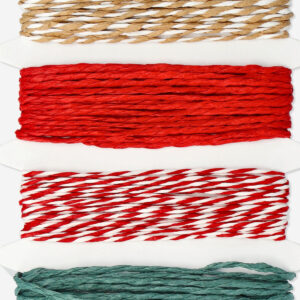 Set of ribbon with twirly design - 4 pcs - Image 2