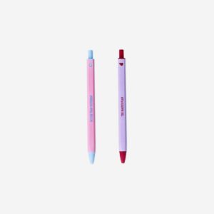 Pastel coloured ballpoint pens - 2 pcs - Image 2