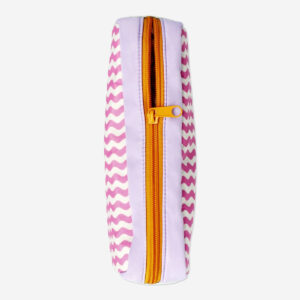 Pencil case with wavy lines - Image 2