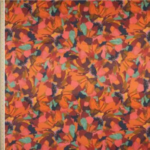 Liberty of London - Silk Satin Fabric - AW24 - Peony Parade - Image 4