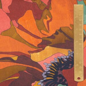 Liberty of London - Silk Satin Fabric - AW24 - Peony Parade - Image 5