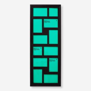 Black Picture Frame for 20 Pictures - 81x30 cm - Image 1
