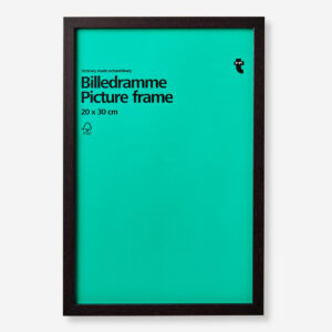 Black Picture Frame - 20x30 cm - Image 1