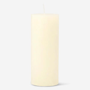 White Pillar Candle - 15 cm - Image 1