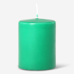 Pillar candle. 9 cm