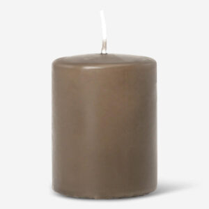 Pillar candle. 9 cm