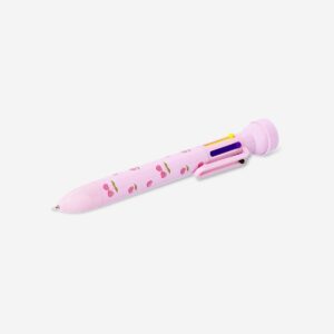 Cherry ballpoint pen - Multi colour ink - Image 2