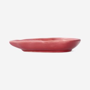 Pink leaf trinket tray - 13 cm - Image 3