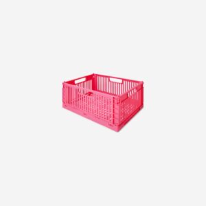 Pink collapsible storage box - 30 cm - Image 1