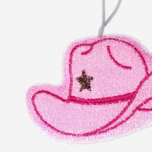 Pink cowboy hat cleaning sponge - Image 2