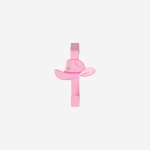 Pink cowboy hat hook - Image 1