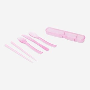 Pink cutlery set - Image 3