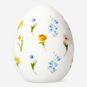 Decorative egg with flowers - Image 1