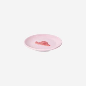 Pink dish with cowboy hat - Image 2
