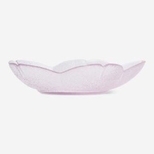 Pink flower plate - 17 cm - Image 2