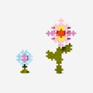 Pink flower set - Plus Plus x Flying Tiger Copenhagen - Image 3