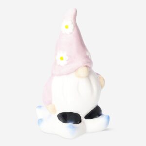 Pink garden gnome - small - Image 2