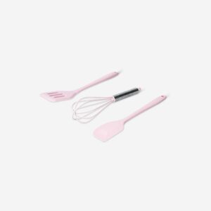 Pink kitchen utensils - 3 pcs - Image 3