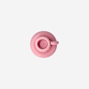 Pink mug shaped candle holder - Image 3